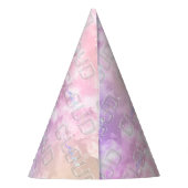 Cloud Nine 9th誕生日パーティーハット – 水彩パス パーティーハット (裏面)