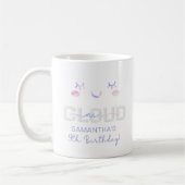 Cloud Nine 9th誕生日マグ – パステルスカイギフトfor コーヒーマグカップ (左)