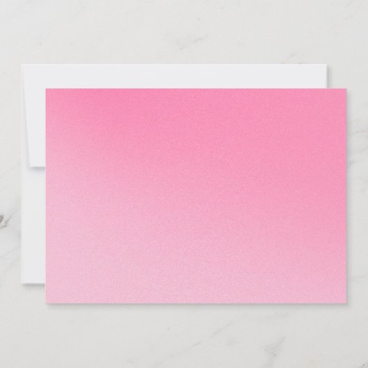 Cloud Nine - 9th誕生日 – 少女 招待状 (裏面)