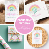 Cloud Nine 9th Birthday スタンダードカクテルナプキン