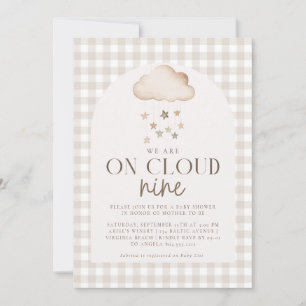 Cloud Nine Baby 男女兼用 Showerに参加 招待状