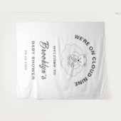 Cloud Nine Baby 男女兼用 Shower背景 タペストリー (正面(横))