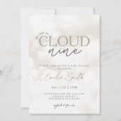 Cloud Nine Baby Showerに参加 招待状 (正面)