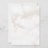 Cloud Nine Baby Showerに参加 招待状 (裏面)