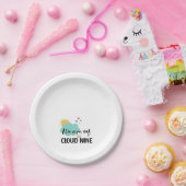 Cloud Nine Baby Shower  ペーパープレート (パーティー)