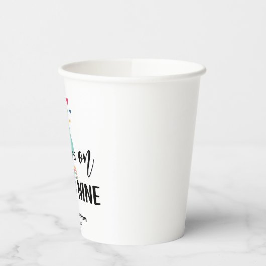 Cloud Nine Baby Shower  紙コップ (左)