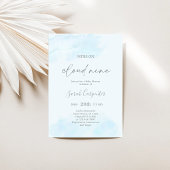 Cloud Nine Baby Shower Boyに参加 招待状