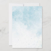 Cloud Nine Baby Shower (Boy)に参加 招待状 (裏面)