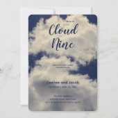 Cloud Nine Baby Shower Invitations 招待状 (正面)