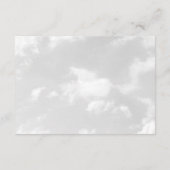 Cloud Nine Books for Baby Sky Baby Shower エンクロージャーカード (裏面)