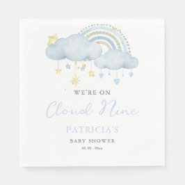 Cloud Nine Boy Baby Showerに参加 スタンダードランチョンナプキン