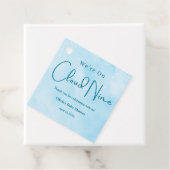 Cloud Nine Boy Baby Showerに参加 フェイバータグ (インサイチュ)