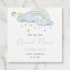 Cloud Nine Boy Baby Showerに参加 フェイバータグ
