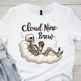 Cloud Nine BrewスケルトンTシャツ Tシャツ