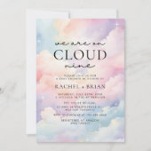 Cloud Nine Dreamy Sky Baby Showerに参加 招待状 (正面)
