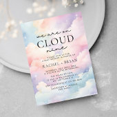 Cloud Nine Dreamy Sky Baby Showerに参加 招待状