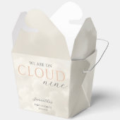 Cloud Nine Elegant Baby Shower フェイバーボックス (見開き)
