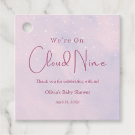 Cloud Nine Girl Baby Showerに参加 フェイバータグ