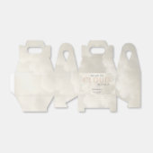 Cloud Nine Modern Baby Shower フェイバーボックス (折り畳みなし)