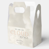 Cloud Nine Modern Baby Shower フェイバーボックス (オープン)