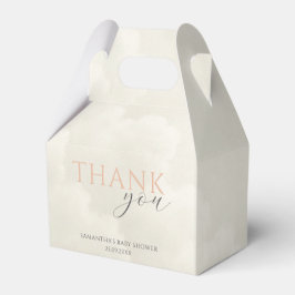 Cloud Nine Modern Baby Shower Thank You フェイバーボックス
