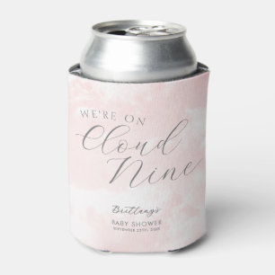Cloud Nine Pink Girl Baby Showerに参加 缶クーラー