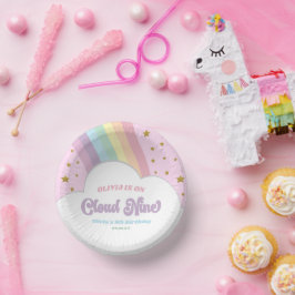 Cloud Nine Rainbow and Stars 9thバースデーパーティー ペーパーボウル