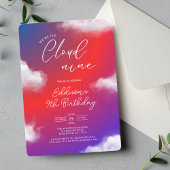 Cloud Nine Sky 9th Birthday Partyへの招待 招待状