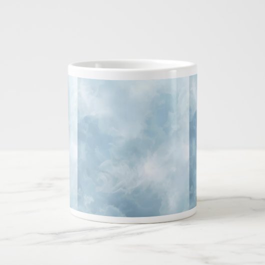 Cloud Nine Textures Calm Mug ジャンボコーヒーマグカップ (正面)