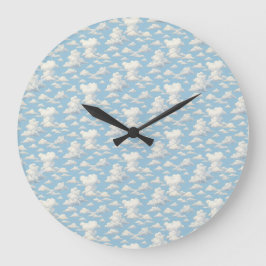 Cloud Pattern  ラージ壁時計