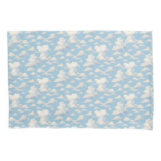 Cloud Pattern  枕カバー (正面)