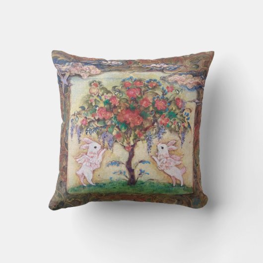 Cloud Rabbit Tree クッション (裏面)