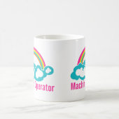 Cloud Rainbow Machineオペレータ コーヒーマグカップ (中央)