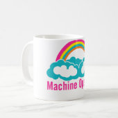 Cloud Rainbow Machineオペレータ コーヒーマグカップ (正面左)