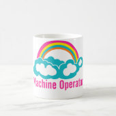 Cloud Rainbow Machineオペレータ コーヒーマグカップ (中央)