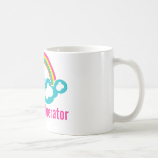 Cloud Rainbow Machineオペレータ コーヒーマグカップ