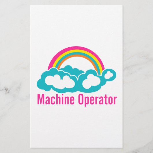 Cloud Rainbow Machineオペレータ 便箋 (正面)