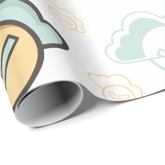Cloud seamless pattern ラッピングペーパー (ロールコーナー)