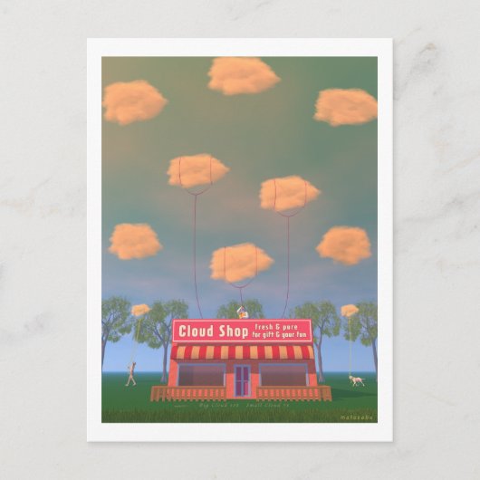 CLOUD SHOPはがき ポストカード (正面)