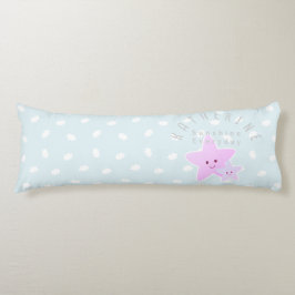 Cloud Stars Baby Pastel Blue ボディピロー
