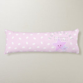 Cloud Stars Baby Pastel Pink ボディピロー