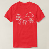Cloud Storage Data Server Information Technology C Tシャツ (デザイン正面)