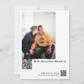 Cloud Wedding Wedding Invite 招待状 (裏面)