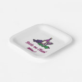 Cloud Wineの花嫁！ ペーパープレート (傾斜あり)