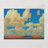 Cloud World by Maynard Dixon インビテーションポストカード (正面)