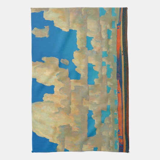 Cloud World by Maynard Dixon キッチンタオル (縦)