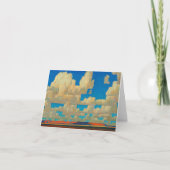 Cloud World by Maynard Dixon サンキューカード (正面)