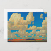 Cloud World by Maynard Dixon シーズンポストカード (正面/裏面)