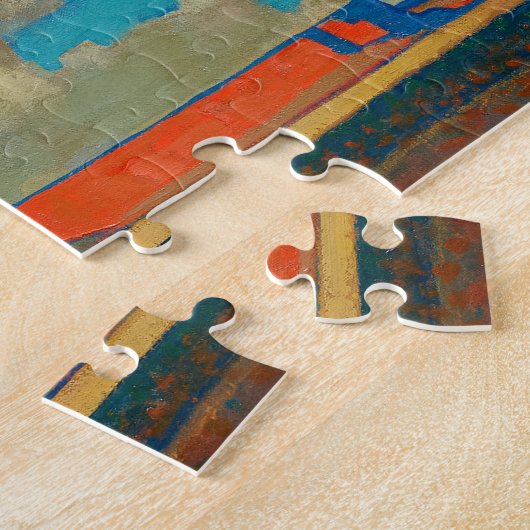 Cloud World by Maynard Dixon ジグソーパズル (側面)