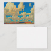Cloud World by Maynard Dixon ノートカード (正面/裏面)